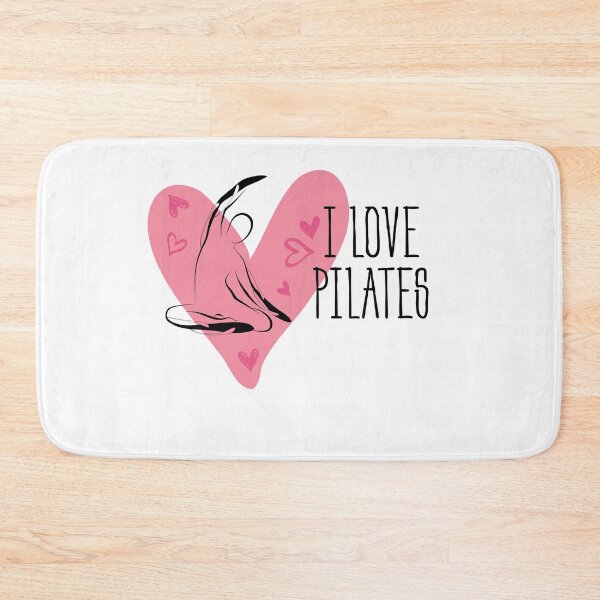 Item preview, Pilates pose and heart designed and sold by sashica.