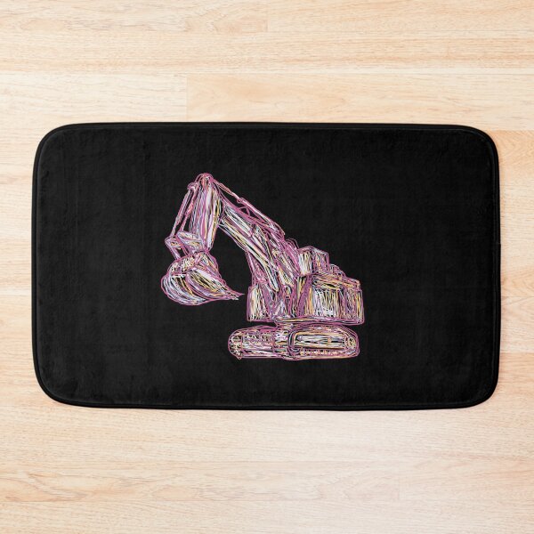 Item preview, Excavator Abstract designed and sold by damnoverload.