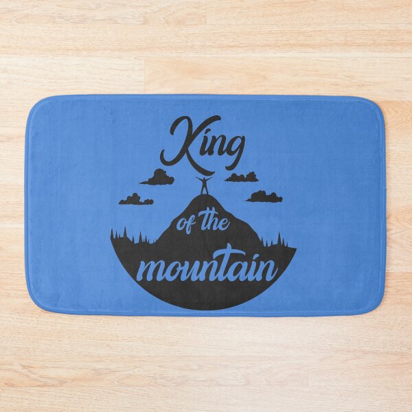 Item preview, King of The Mountain - Funny Gift for Hiking Adventures lovers designed and sold by IslandLakeTree.