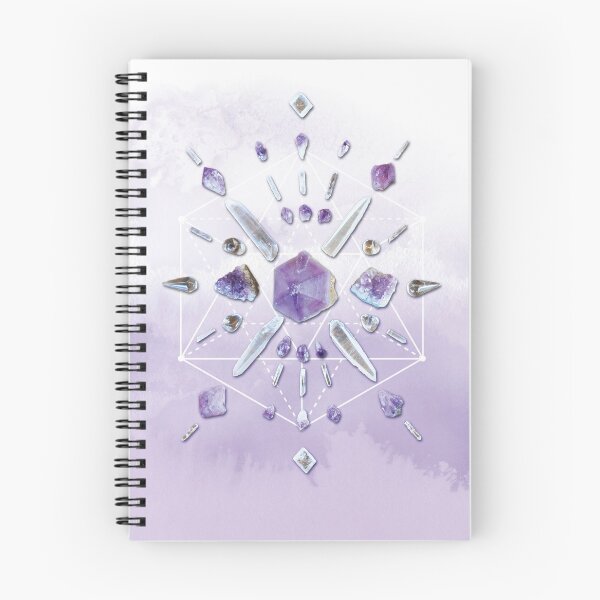 Artikelvorschau, Amethyst Kristallgitter - Transformation entworfen und verkauft von SpiritStone.
