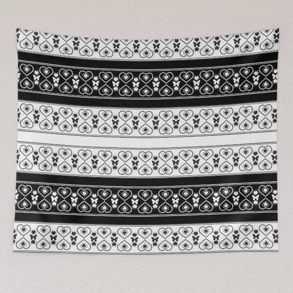 Item preview, Scandinavian, simple, minimalist, ornament, black and white , white and black designed and sold by fuzzyfox.