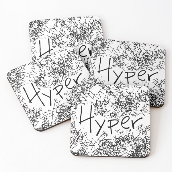 Item preview, Hyper (Word Art) designed and sold by SassyClassyMe.