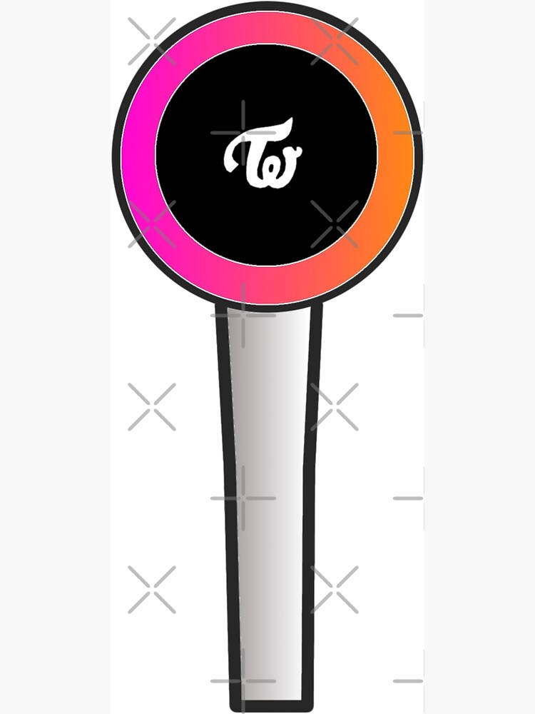 Twice Lightstick Sticker for Sale by Movie House