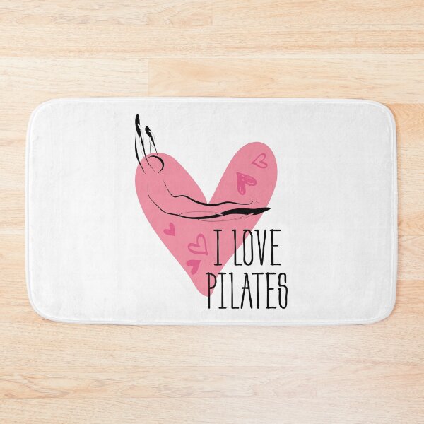 Item preview, Pilates pose and heart designed and sold by sashica.
