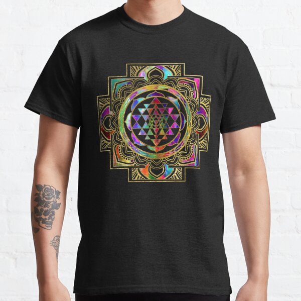 Sri Yantra Men's T-Shirts for Sale