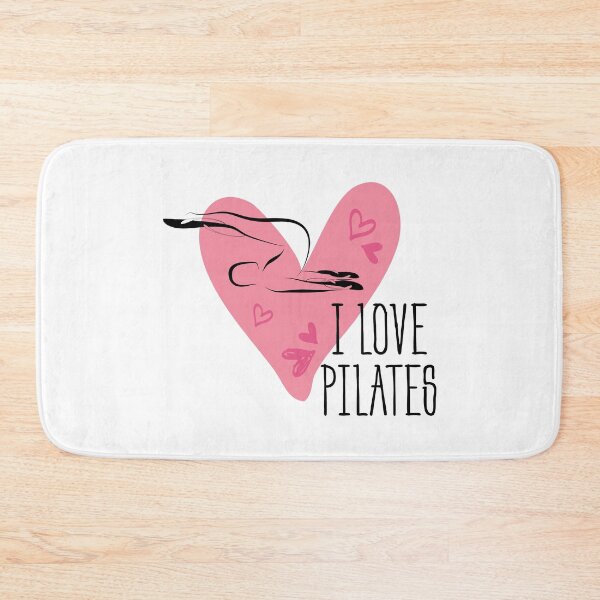 Item preview, Pilates pose and heart designed and sold by sashica.