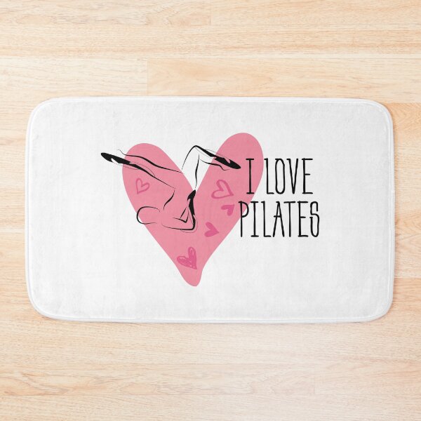 Item preview, Pilates pose and heart designed and sold by sashica.