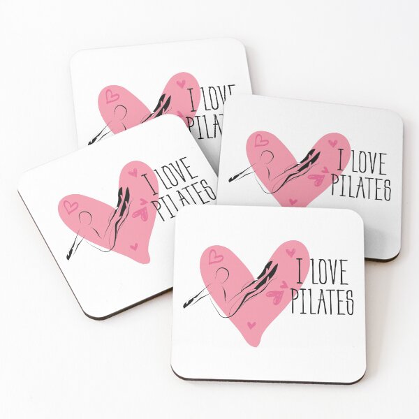 Item preview, Pilates pose and heart designed and sold by sashica.