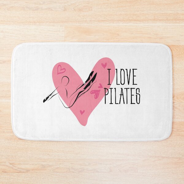 Item preview, Pilates pose and heart designed and sold by sashica.