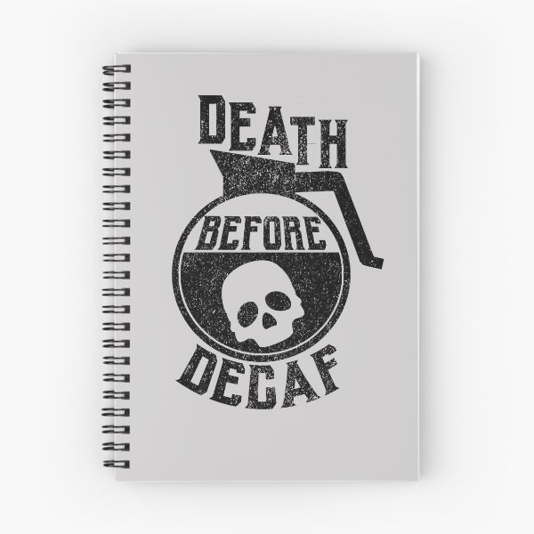 Item preview, Death Before Decaf designed and sold by HighCiti.