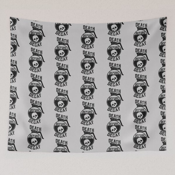 Item preview, Death Before Decaf designed and sold by HighCiti.