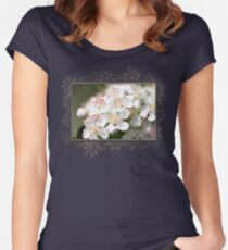 Aronia Blossoms Women's Fitted Scoop T-Shirt