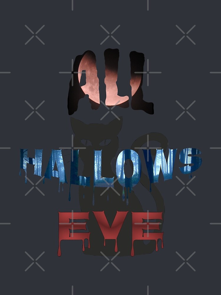 All Hallows Eve Halloween Cat by tribbledesign