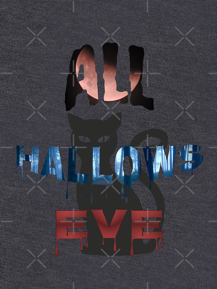 All Hallows Eve Halloween Cat by tribbledesign