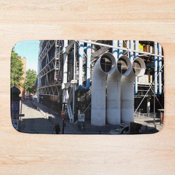 Item preview, Centre Pompidou in Paris France, from a window opposite. designed and sold by Robert Elfferich.
