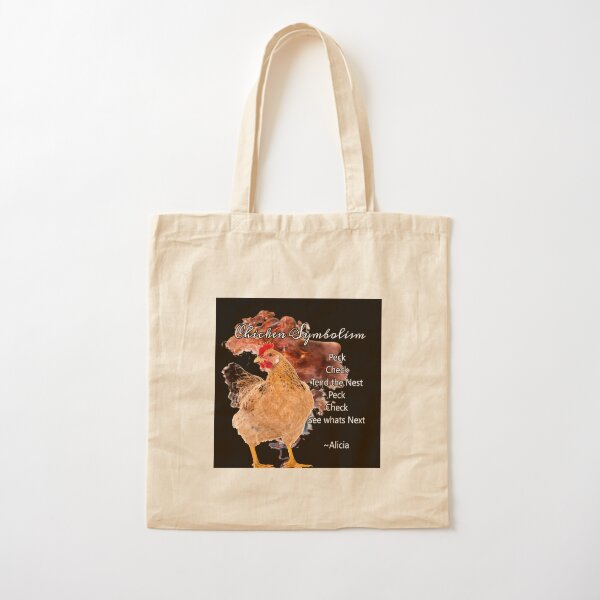 chicken Symbolism Totem Guide Cotton Tote Bag