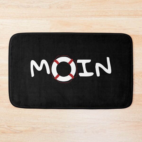 Item preview, Moin with lifebuoy sea swimming gift designed and sold by Weilichesmag.