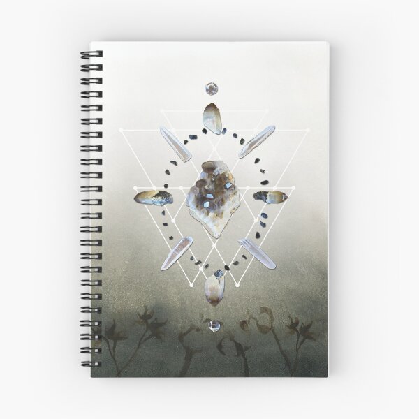 Aperçu de l'œuvre Smokey Quartz Crystal Grid - Ground créée et vendue par SpiritStone.