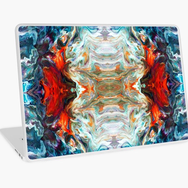 Fire And Water Laptop Skin