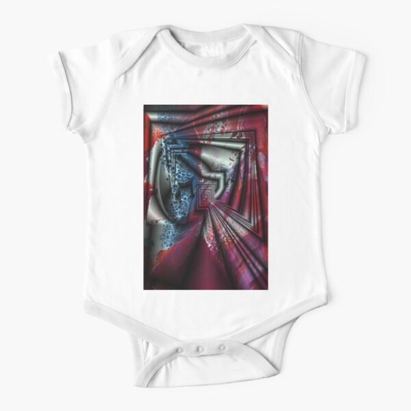 Folding Short Sleeve Baby One-Piece