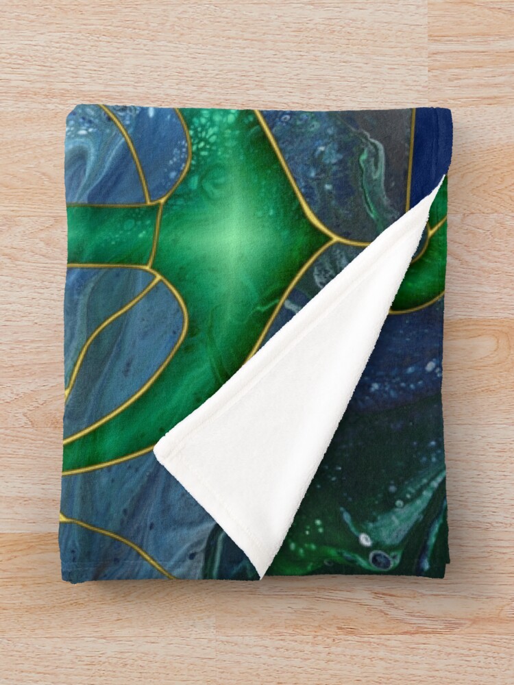 Alternate view of Glass Anchor Throw Blanket
