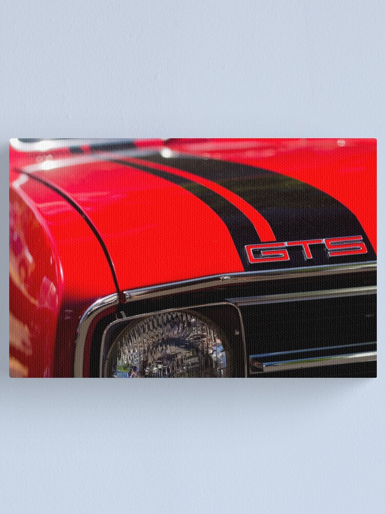 Alternate view of Holden Monaro GTS coupe hood Canvas Print