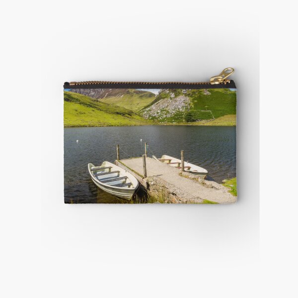 Item preview, Two rowing boats by jetty, Snowdonia. designed and sold by Andy Chisholm.