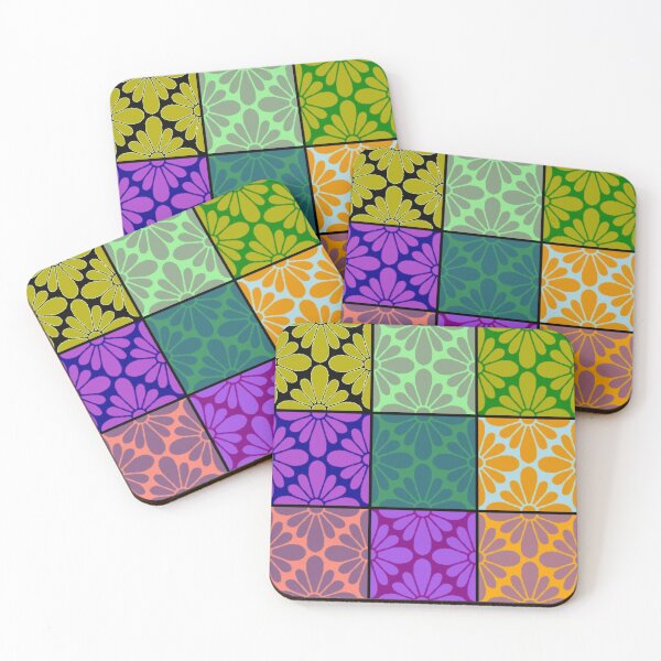 Item preview, Multi colored patchwork vintage design #2 designed and sold by Carrie_Anne_Designs.