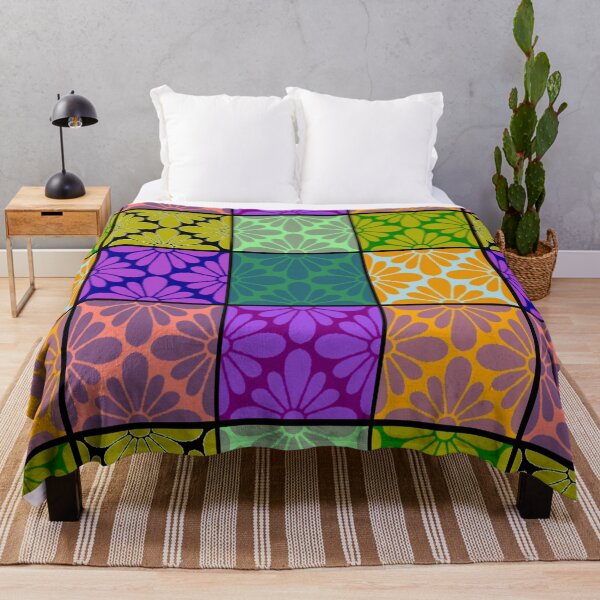 Item preview, Multi colored patchwork vintage design #2 designed and sold by Carrie_Anne_Designs.