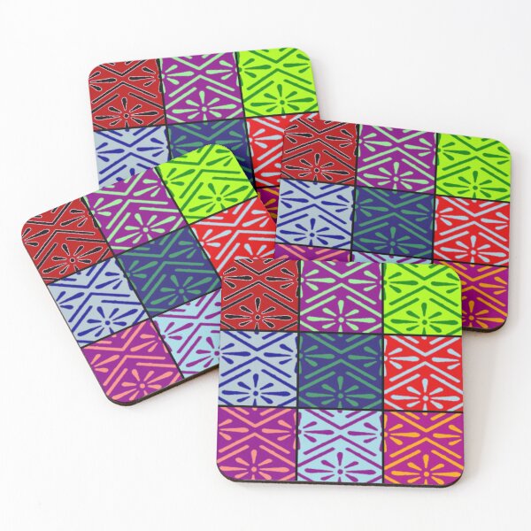 Item preview, Multi colored patchwork vintage design #3 designed and sold by Carrie_Anne_Designs.