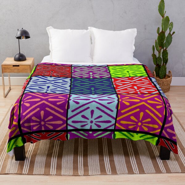Aperçu de l'œuvre Vintage design patchwork multicolore # 3 créée et vendue par Carrie_Anne_Designs.