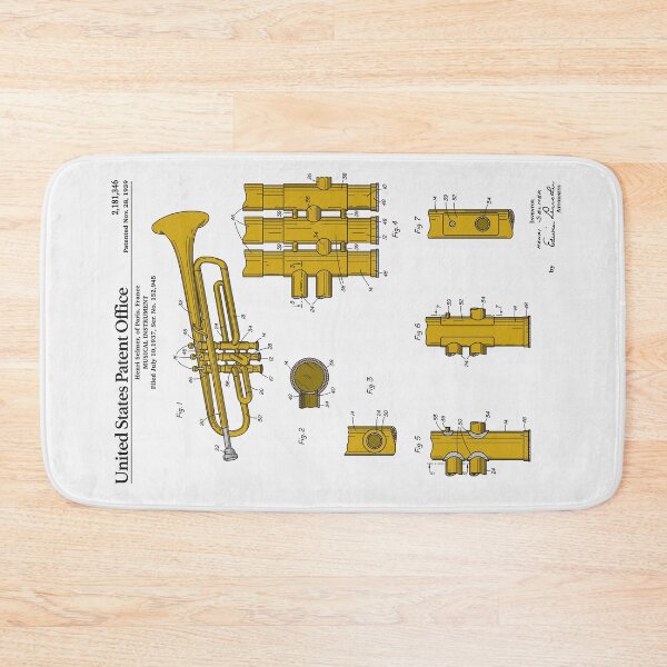Item preview, Trumpet Patent designed and sold by FinlayMcNevin.