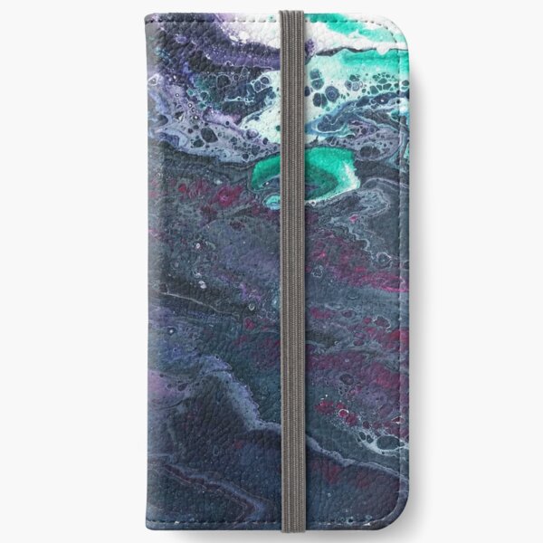 Skipping Between Raindrops iPhone Wallet
