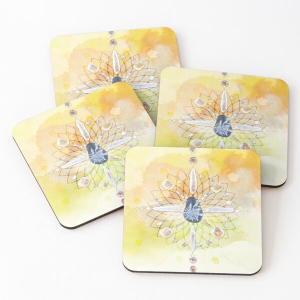 Item preview, Chrysanthemum Stone Crystal Grid - Inspiration designed and sold by SpiritStone.