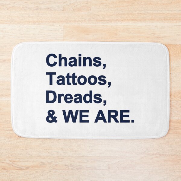 Item preview, chains, tattoos,dreads,& we are shirt designed and sold by rayla1424.