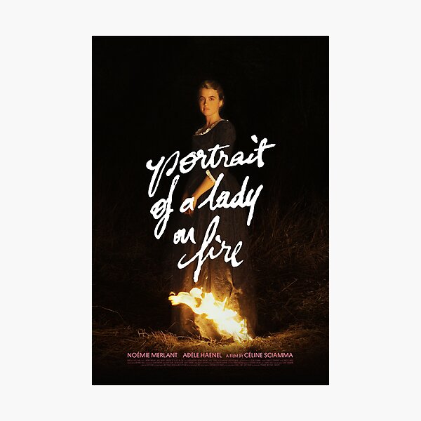 Portrait of a lady on fire Photographic Print