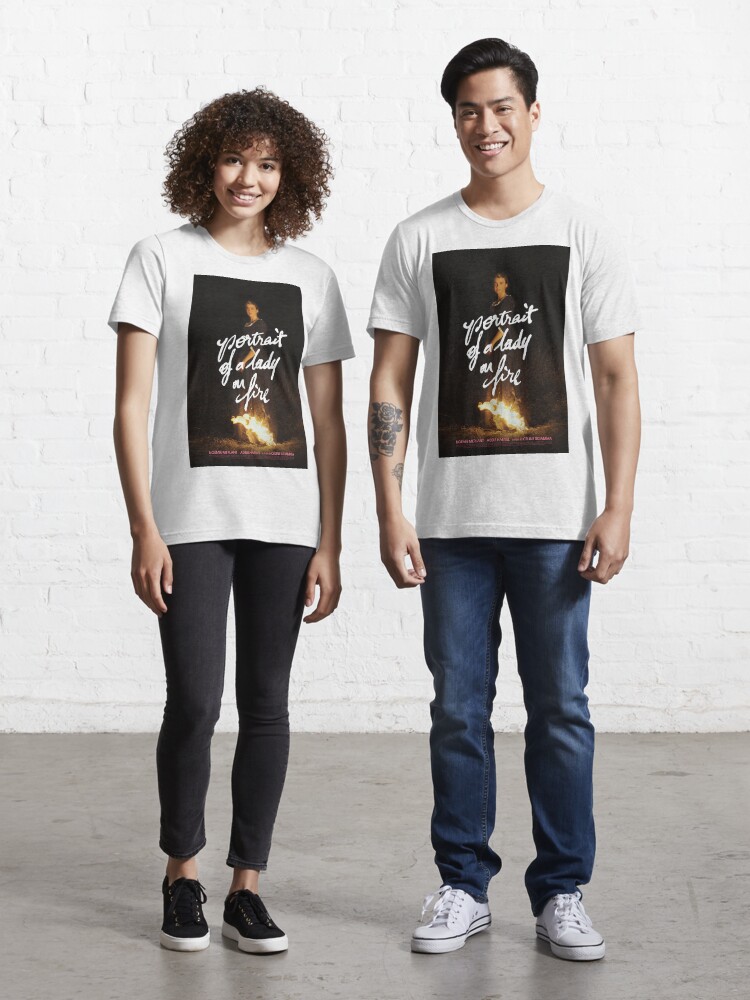 on fire shirt