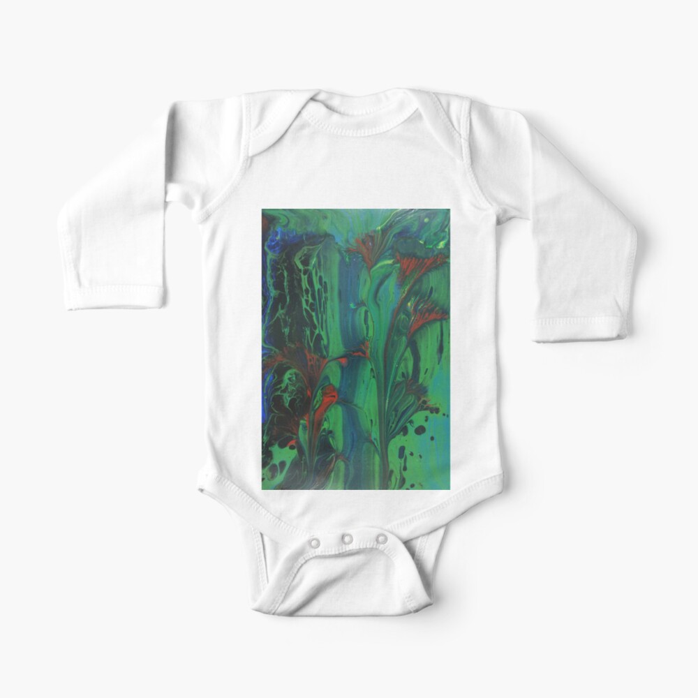Kangaroo Paw Flowers Baby One-Piece