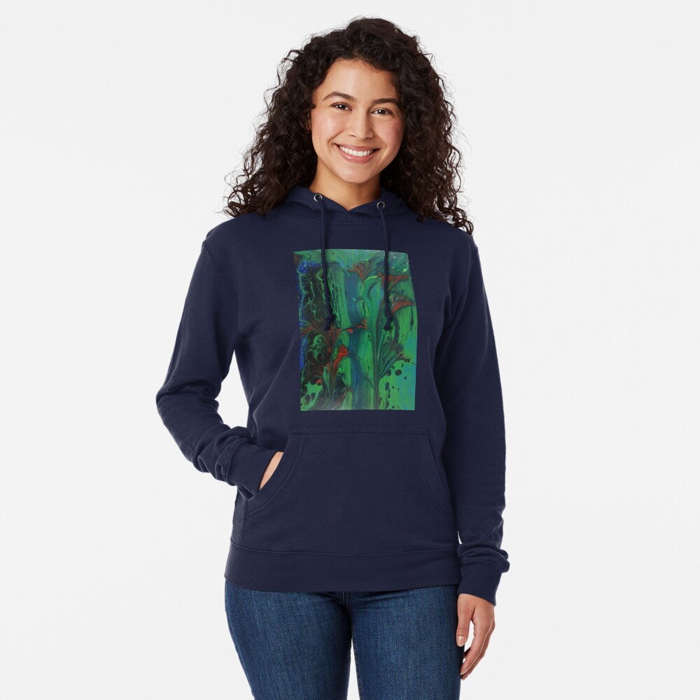 Kangaroo Paw Flowers Lightweight Hoodie