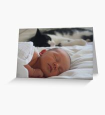 And On The 7th Day He Rested Greeting Card