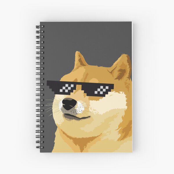 Doge Spiral Notebooks Redbubble - such christmas doge sweater w doge skin roblox