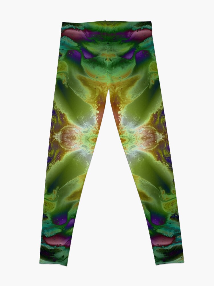 Alternate view of Pulsar: outer space art Leggings