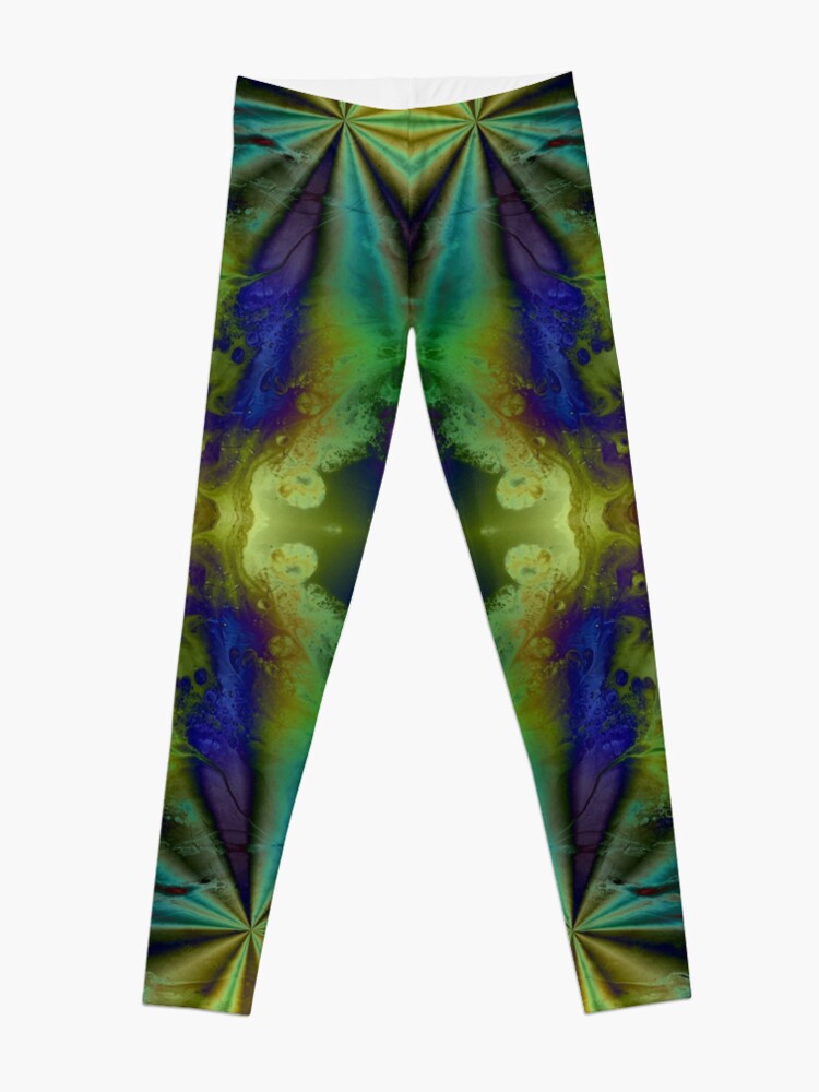 Alternate view of Pulsar: outer space art Leggings