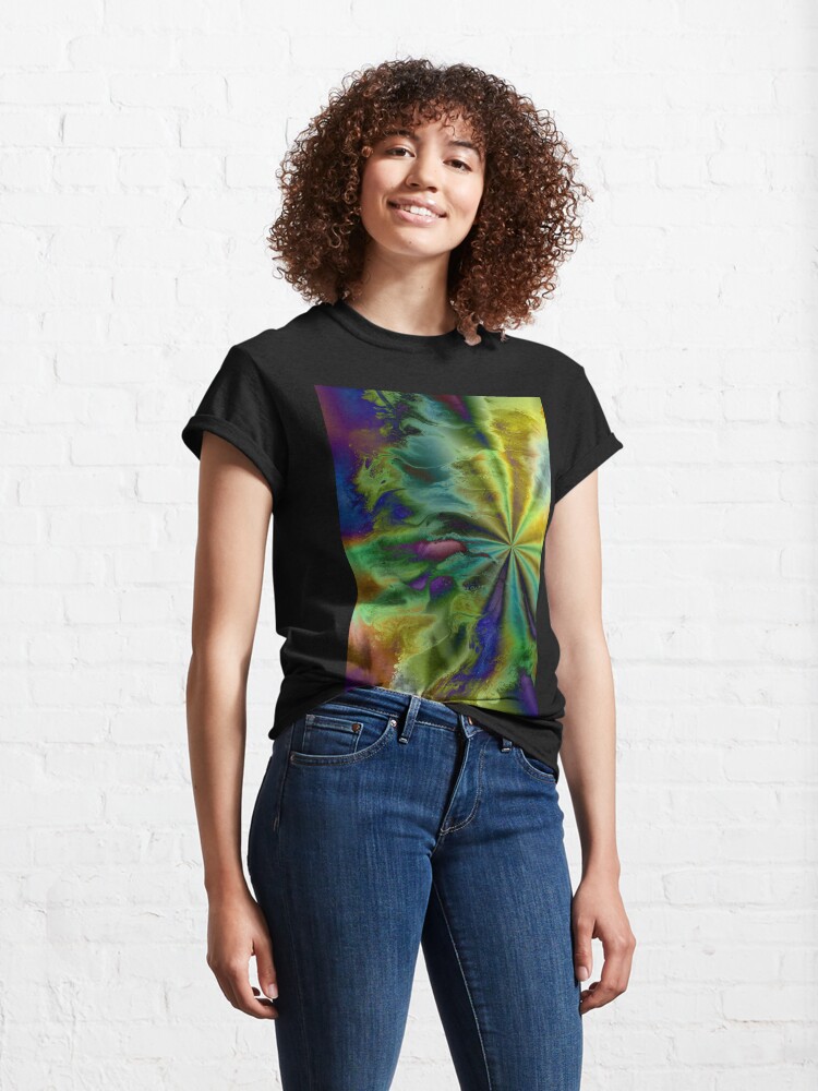Alternate view of Pulsar: outer space art Classic T-Shirt