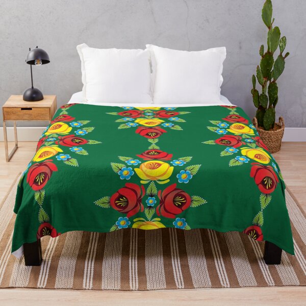 Item preview, Narrowboat Canal Roses Green Vertical designed and sold by Running-Duck.