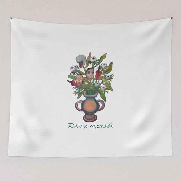 Item preview, Flowers, eyes and skulls 2 designed and sold by Diego Manuel Rodriguez.