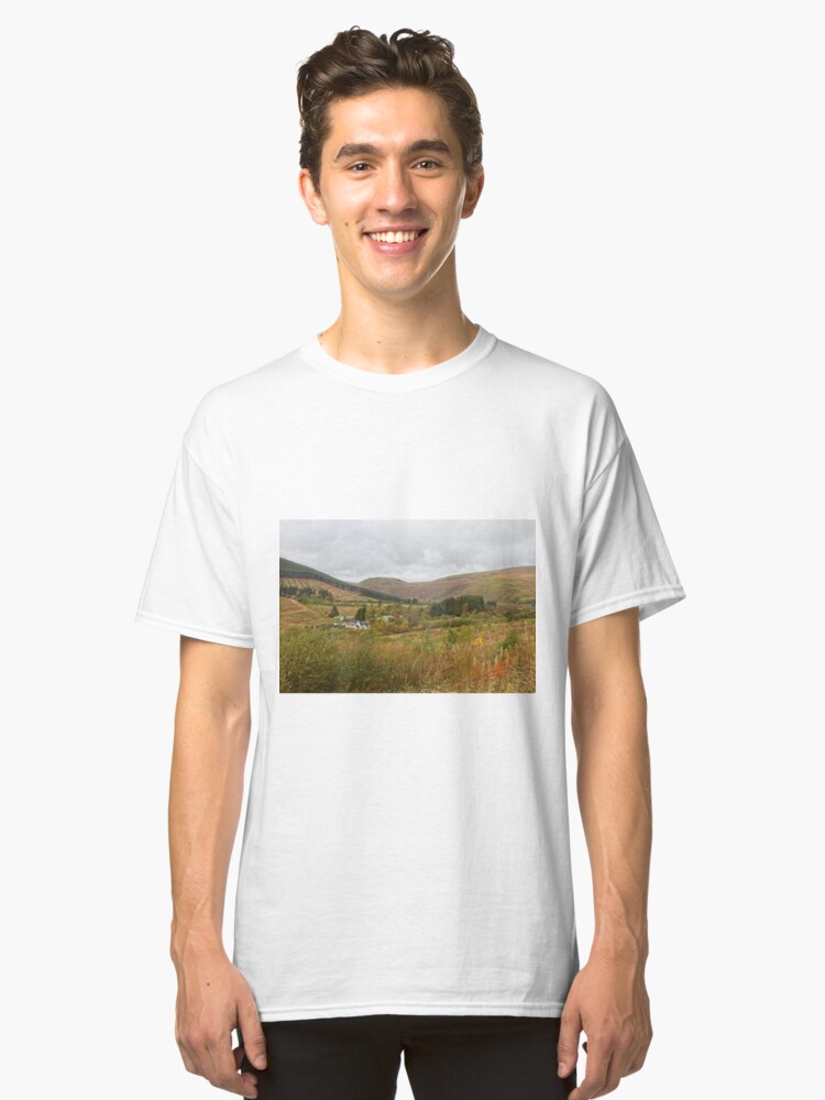 Alternate view of Ettrick Valley Landscapes, Scottish Borders Classic T-Shirt