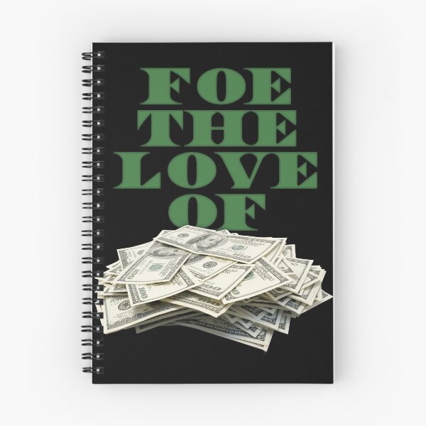 Item preview, Foe The Love of Money - Green designed and sold by Tee4Daily.