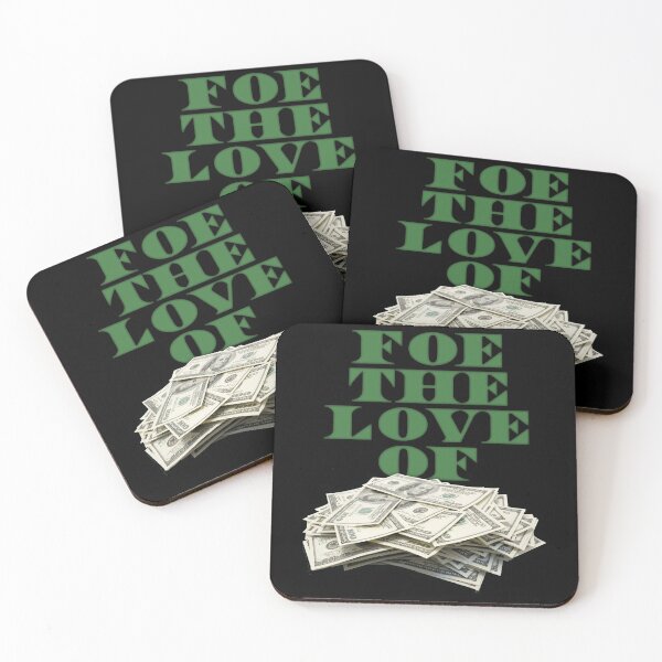 Item preview, Foe The Love of Money - Green designed and sold by Tee4Daily.