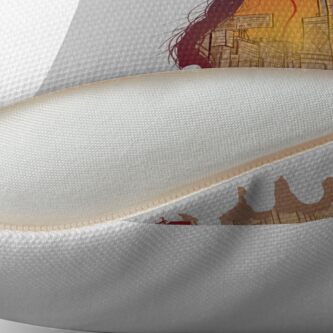Alternate view of Cure the Loneliness Throw Pillow